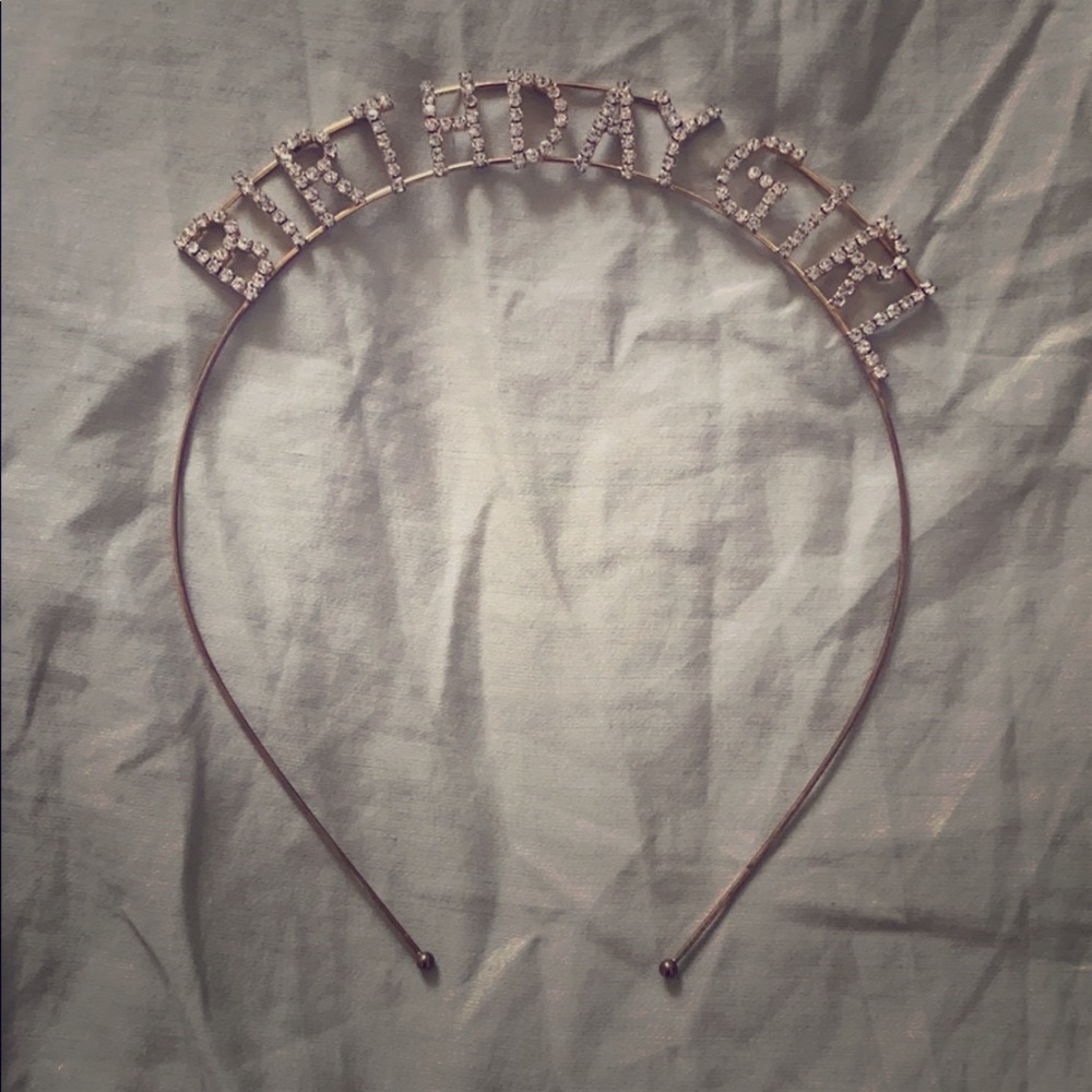 BIRTHDAY GIRL headpiece